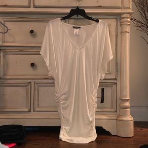 fitted swim cover-up